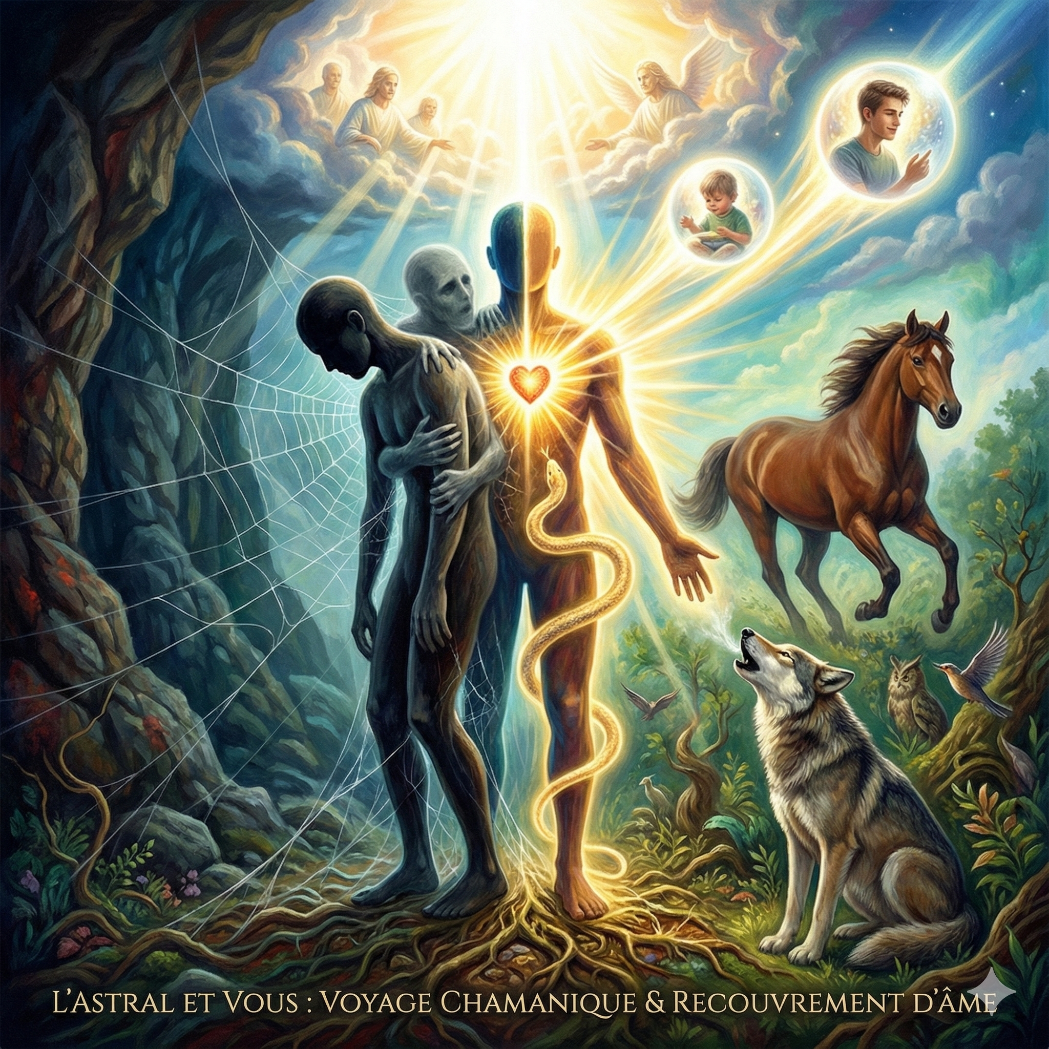 #3 – Les blessures d’Âme, les axes énergétiques, les animaux de pouvoir – Dalila est notre invitée